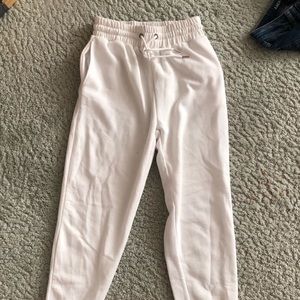 White sweatpants